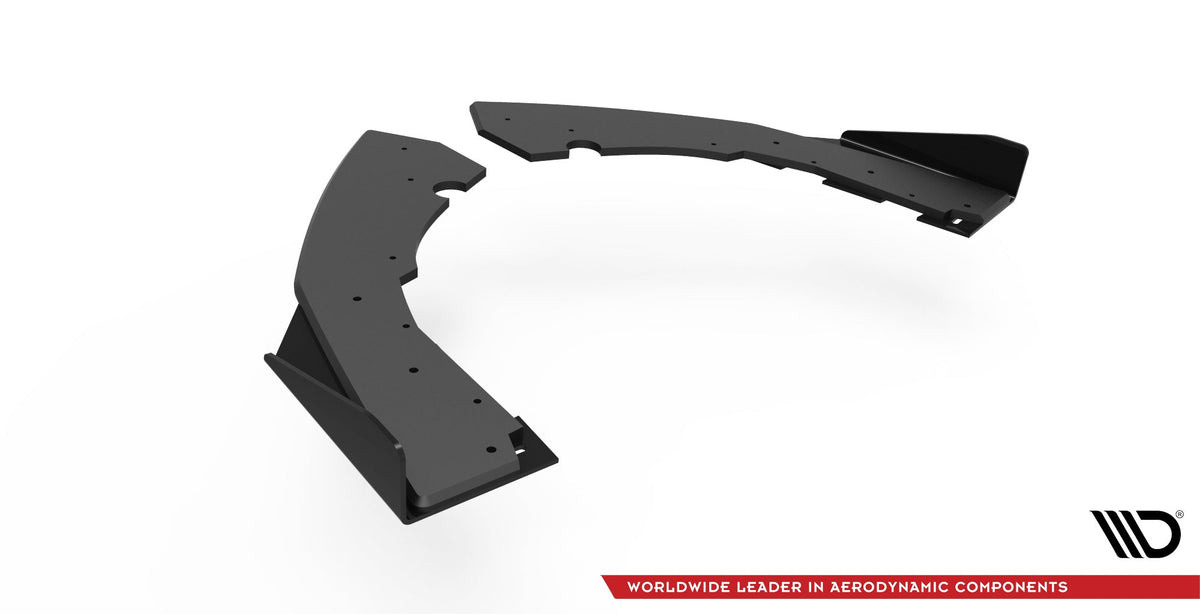 Maxton Design - Street Pro Flaps Heckansatz Diffusor + Flaps für BMW M2 F87 - Aerowerk.