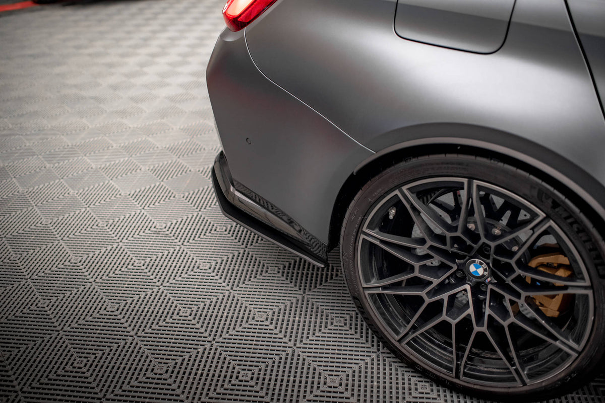 Maxton Design - Street Pro Flaps Heckansatz Diffusor für BMW M3 G80 - Aerowerk.