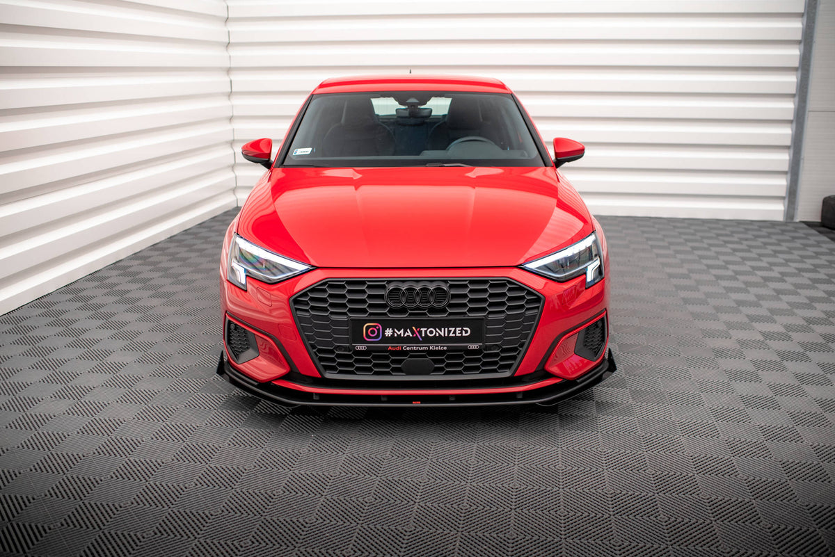 Maxton Design - Street Pro Frontlippe + Flaps für Audi A3 8Y - Aerowerk.