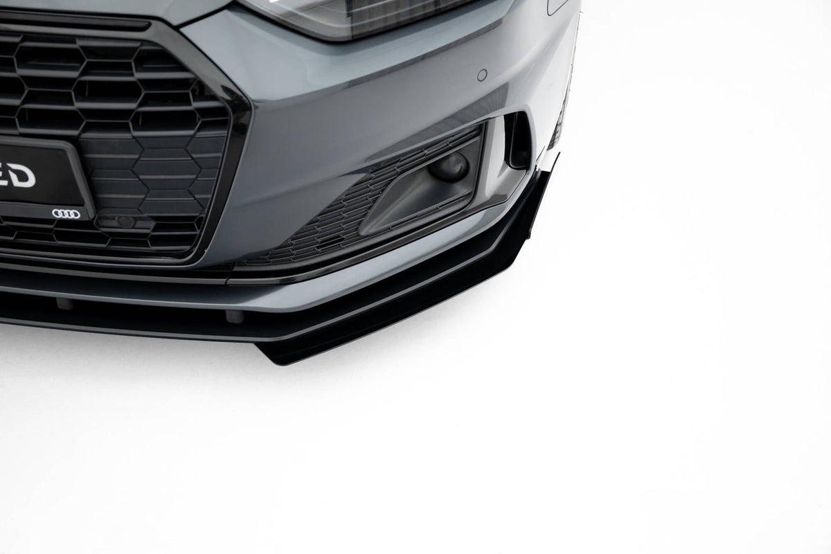Maxton Design - Street Pro Frontlippe + Flaps für Audi A5 F5 Facelift - Aerowerk.