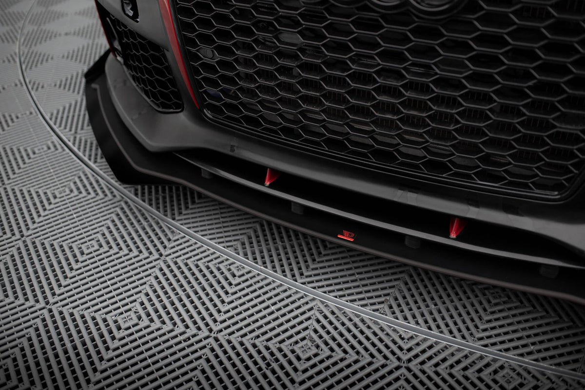 Maxton Design - Street Pro Frontlippe + Flaps für Audi A7 RS7 Look C7 - Aerowerk.