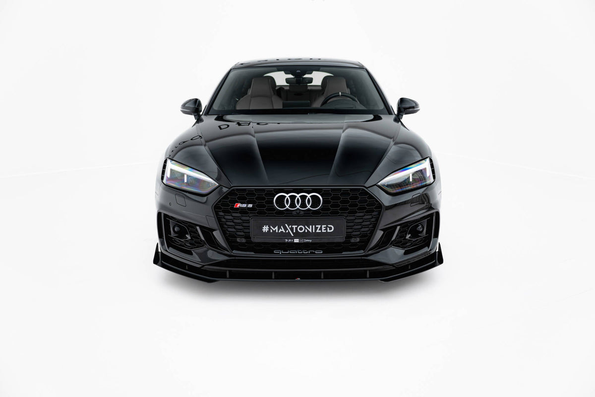 Maxton Design - Street Pro Frontlippe + Flaps für Audi RS5 Coupe / Sportback F5 - Aerowerk.