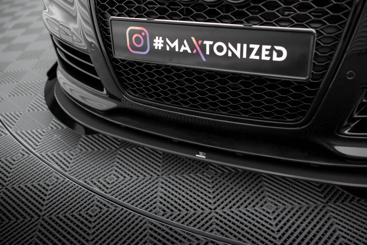 Maxton Design - Street Pro Frontlippe + Flaps für Audi RS6 Avant C6 - Aerowerk.