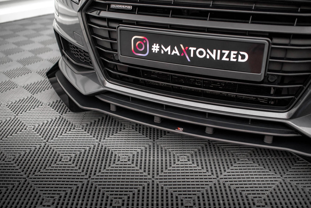 Maxton Design - Street Pro Frontlippe + Flaps für Audi TT S / S - Line 8S - Aerowerk.