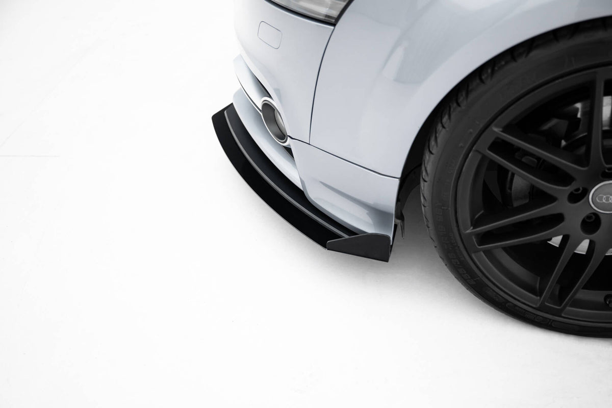 Maxton Design - Street Pro Frontlippe + Flaps für Audi TT S / TT S - Line 8J Facelift - Aerowerk.