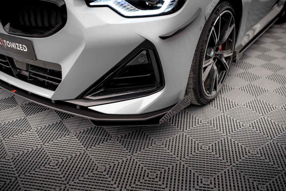 Maxton Design - Street Pro Frontlippe + Flaps für BMW 2er Coupe M - Paket / M240i G42 - Aerowerk.