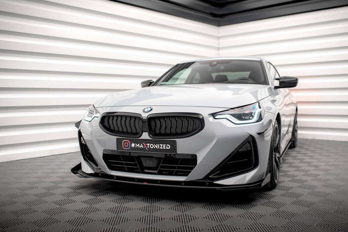 Maxton Design - Street Pro Frontlippe + Flaps für BMW 2er Coupe M - Paket / M240i G42 - Aerowerk.