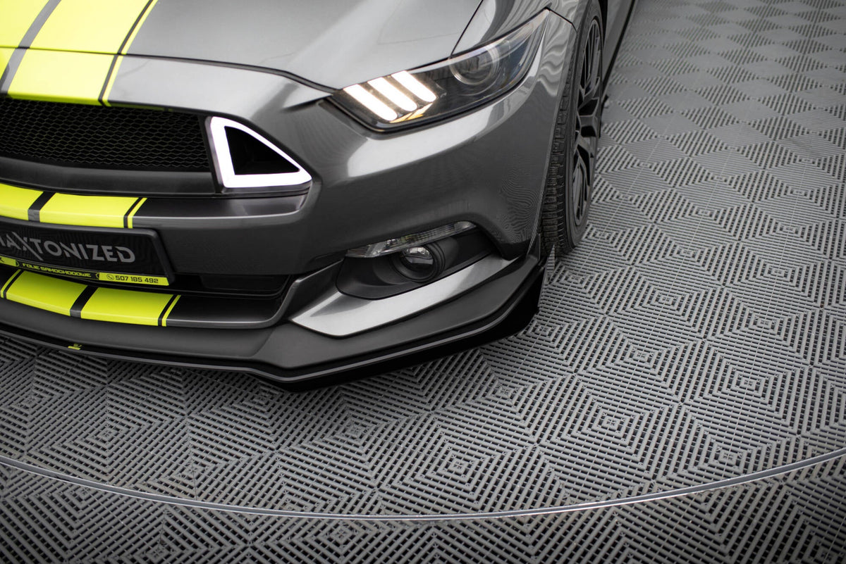 Maxton Design - Street Pro Frontlippe + Flaps für Ford Mustang GT Mk6 - Aerowerk.