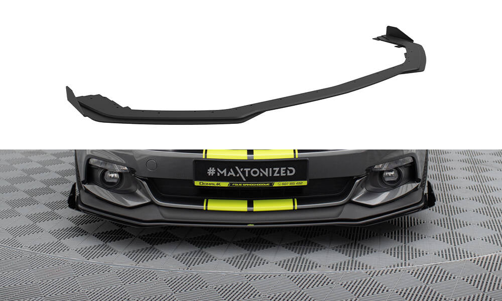 Maxton Design - Street Pro Frontlippe + Flaps für Ford Mustang GT Mk6 - Aerowerk.
