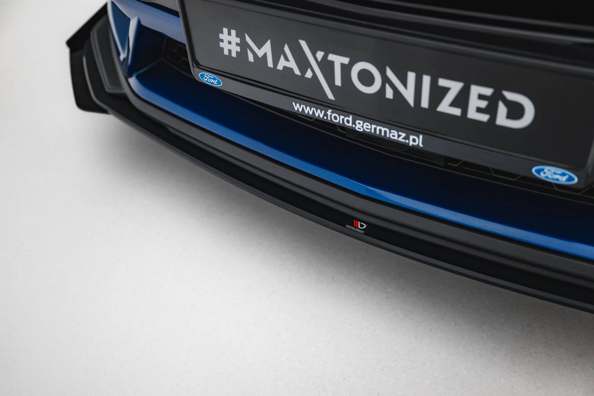 Maxton Design - Street Pro Frontlippe + Flaps für Ford Mustang GT Mk7 - Aerowerk.