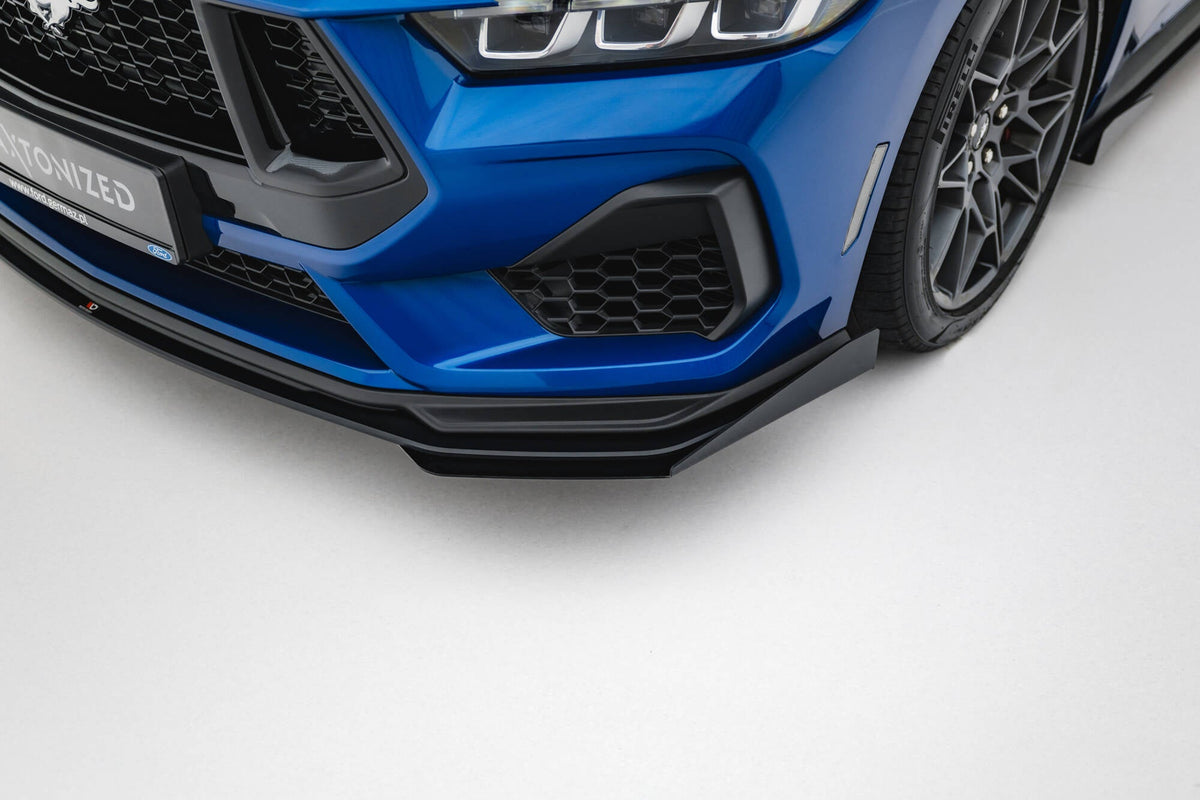 Maxton Design - Street Pro Frontlippe + Flaps für Ford Mustang GT Mk7 - Aerowerk.