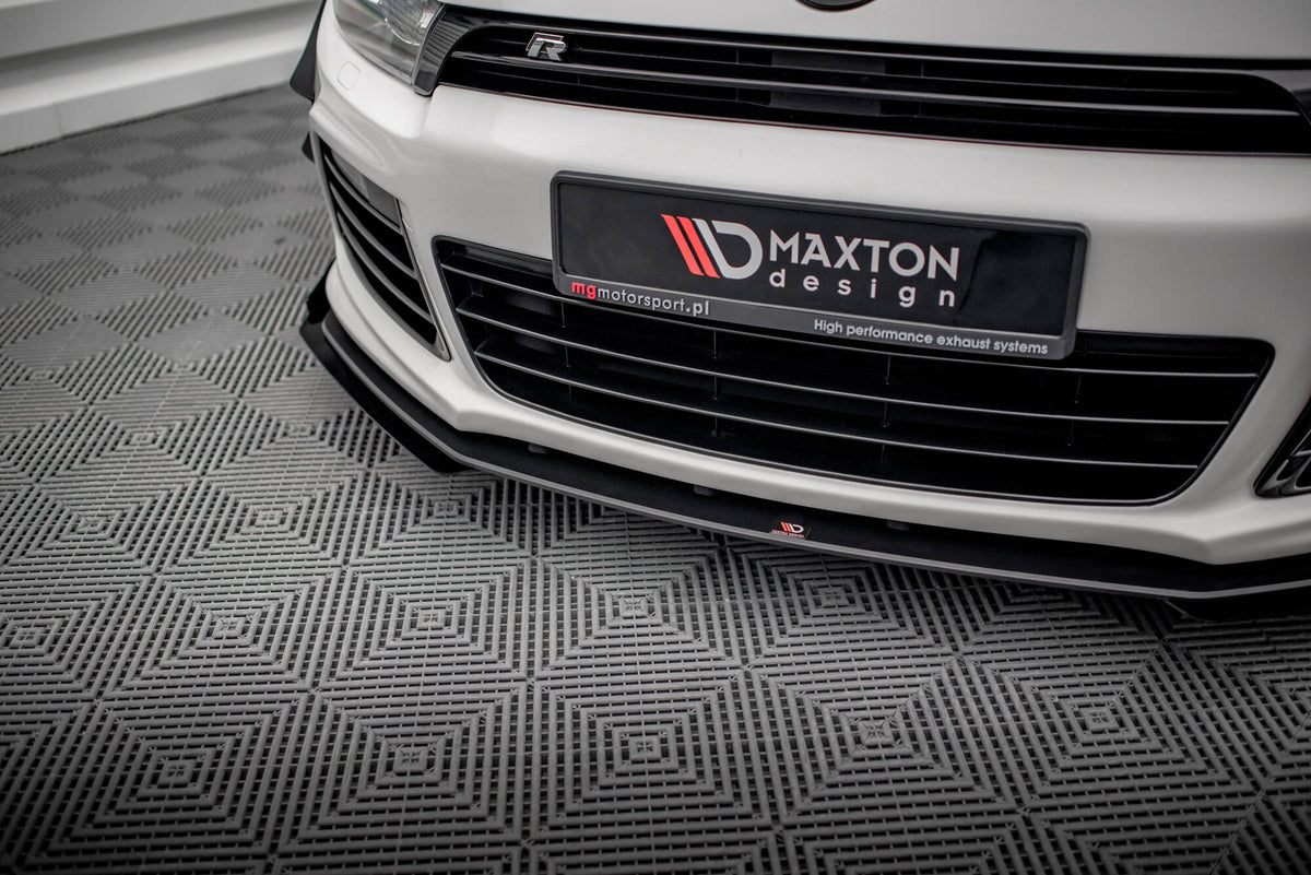 Maxton Design - Street Pro Frontlippe + Flaps für VW Scirocco R Mk3 - Aerowerk.