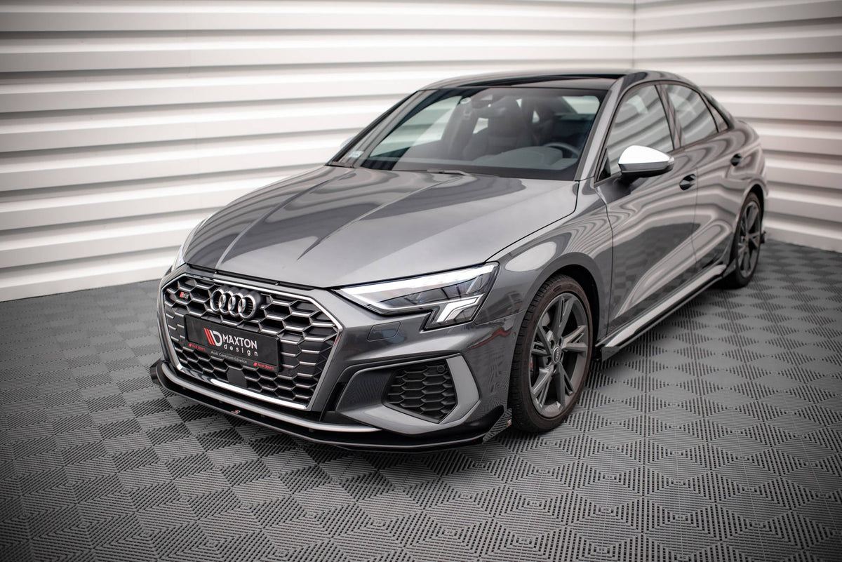 Maxton Design - Street Pro Frontlippe für + Flaps für + Flaps Audi S3 / A3 S - Line 8Y - Aerowerk.