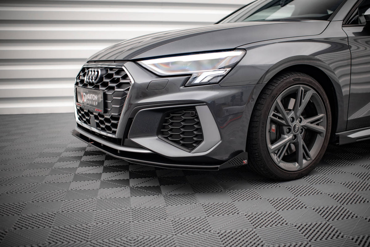 Maxton Design - Street Pro Frontlippe für + Flaps für + Flaps Audi S3 / A3 S - Line 8Y - Aerowerk.