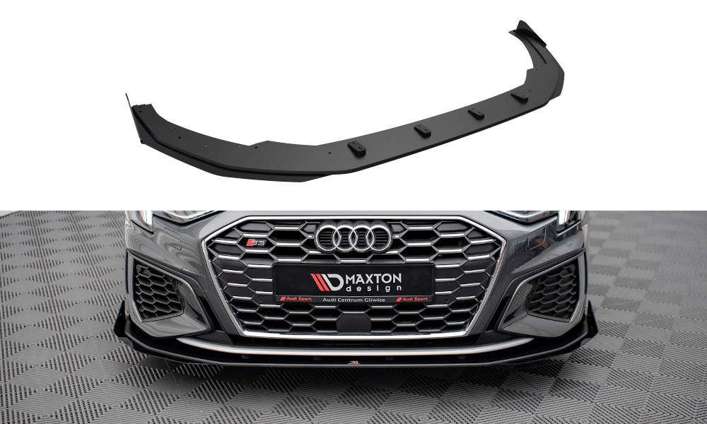 Maxton Design - Street Pro Frontlippe für + Flaps für + Flaps Audi S3 / A3 S - Line 8Y - Aerowerk.