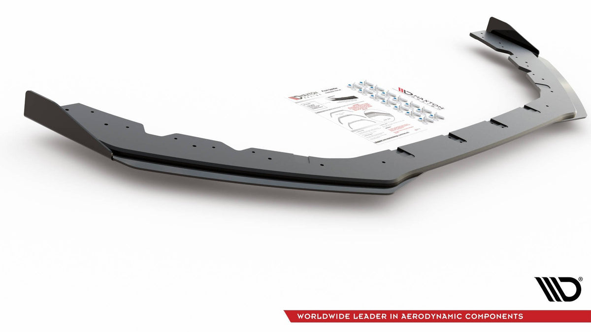 Maxton Design - Street Pro Frontlippe für + Flaps für Ford Focus RS Mk3 - Aerowerk.