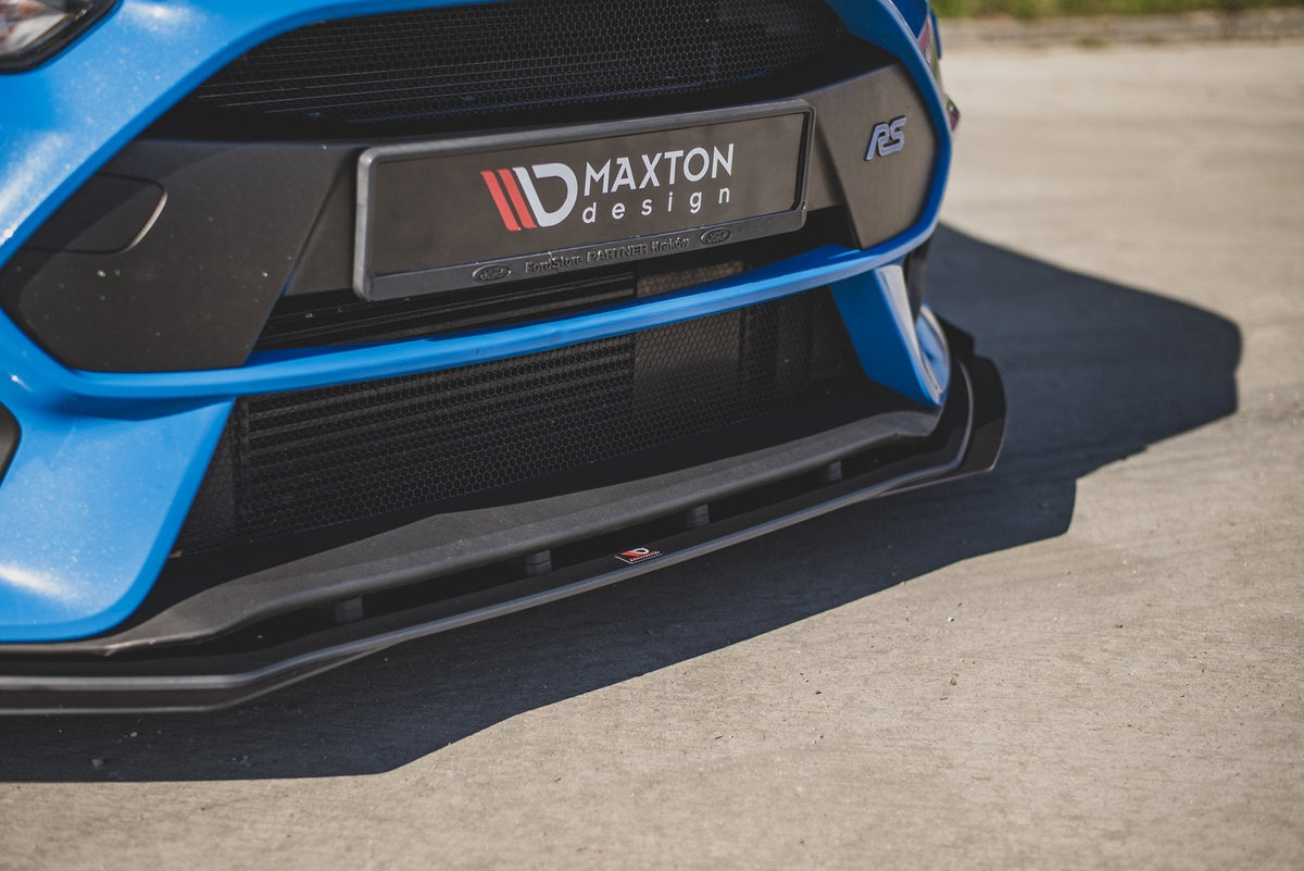 Maxton Design - Street Pro Frontlippe für + Flaps für Ford Focus RS Mk3 - Aerowerk.