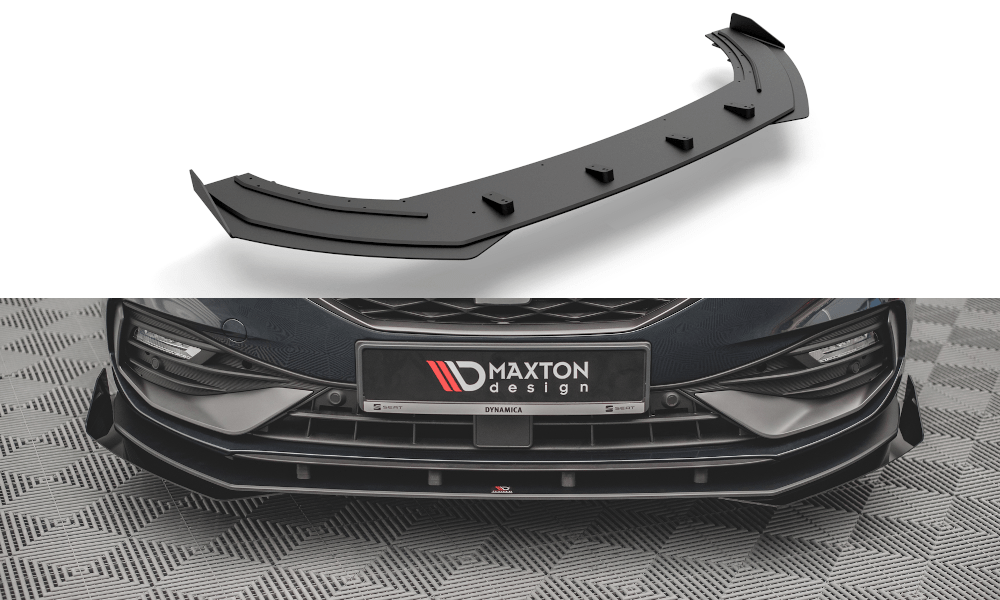Maxton Design - Street Pro Frontlippe für + Flaps für Seat Leon FR Mk4 - Aerowerk.