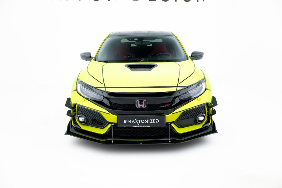 Maxton Design - Street Pro Frontlippe für Honda Civic Type R Mk10 - Aerowerk.