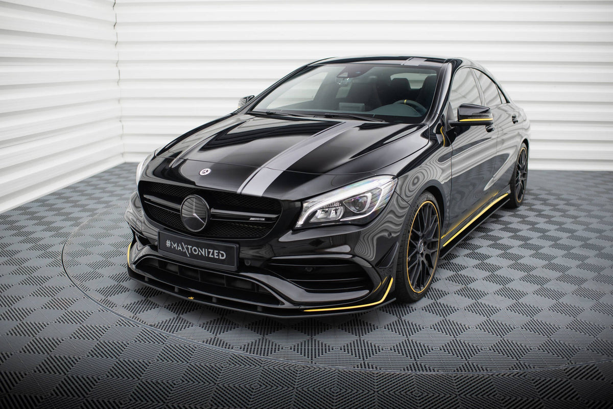 Maxton Design - Street Pro Frontlippe für Mercedes - AMG CLA 45 Aero C117 Facelift - Aerowerk.