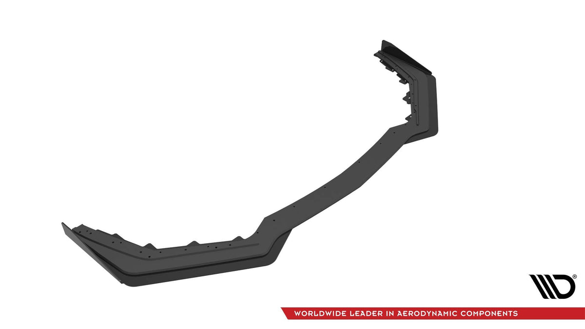Maxton Design - Street Pro Frontlippe V1 für für + Flaps Ford Mustang GT Mk6 Facelift - Aerowerk.