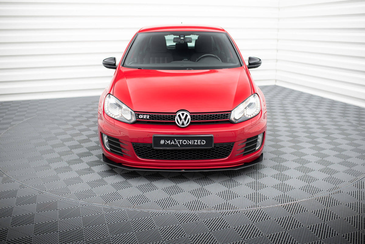 Maxton Design - Street Pro Frontlippe V3 für / Frontlippe VW Golf GTI Mk6 - Aerowerk.