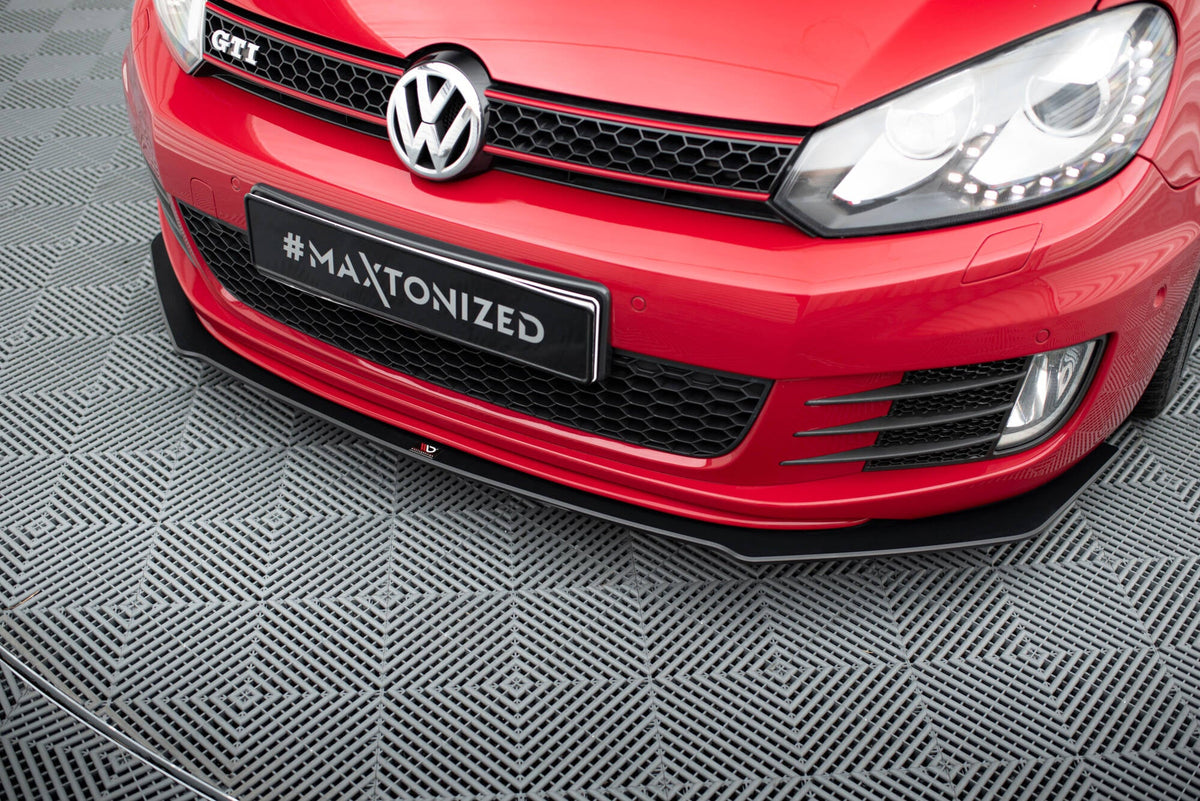 Maxton Design - Street Pro Frontlippe V3 für / Frontlippe VW Golf GTI Mk6 - Aerowerk.