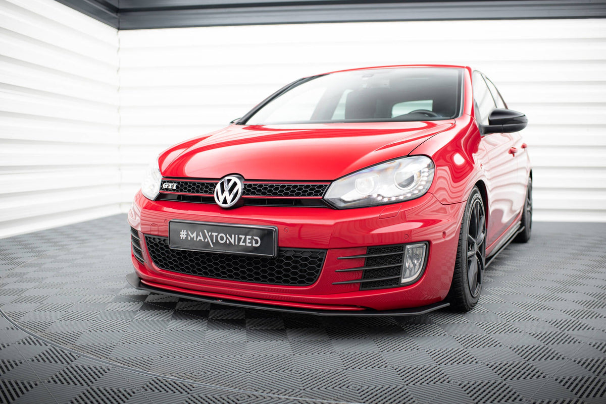 Maxton Design - Street Pro Frontlippe V3 für / Frontlippe VW Golf GTI Mk6 - Aerowerk.
