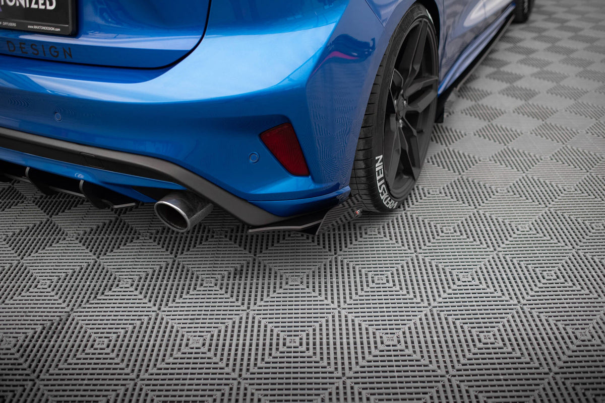 Maxton Design - Street Pro Heck Ansatz Flaps Diffusor + Flaps für Ford Focus ST Mk4 - Aerowerk.