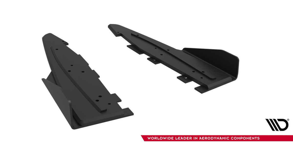 Maxton Design - Street Pro Heck Ansatz Flaps Diffusor + Flaps für Ford Mustang GT Mk6 - Aerowerk.