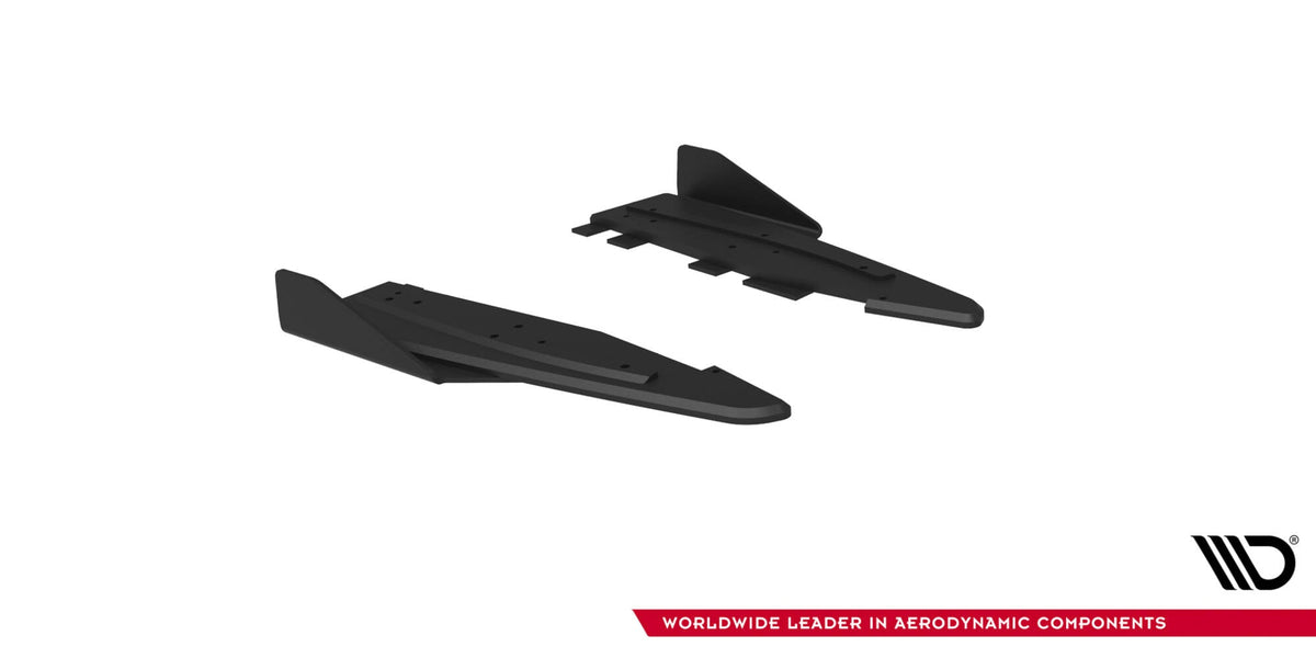Maxton Design - Street Pro Heck Ansatz Flaps Diffusor + Flaps für Ford Mustang GT Mk6 - Aerowerk.