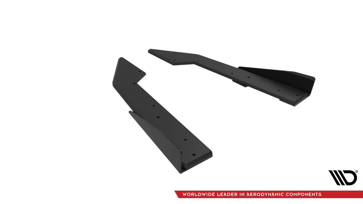 Maxton Design - Street Pro Heck Ansatz Flaps Diffusor + Flaps für Ford Mustang GT Mk7 - Aerowerk.