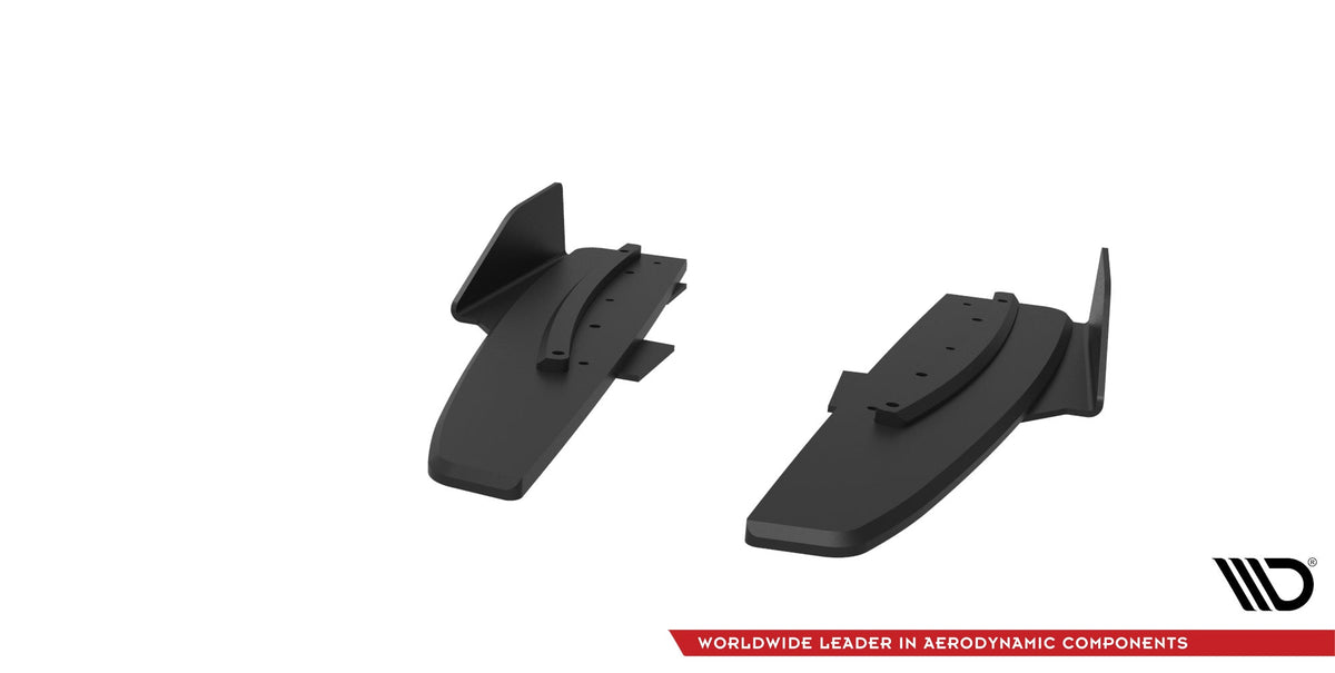 Maxton Design - Street Pro Heck Ansatz Flaps Diffusor + Flaps für Mercedes - AMG CLA 45 C117 Facelift - Aerowerk.