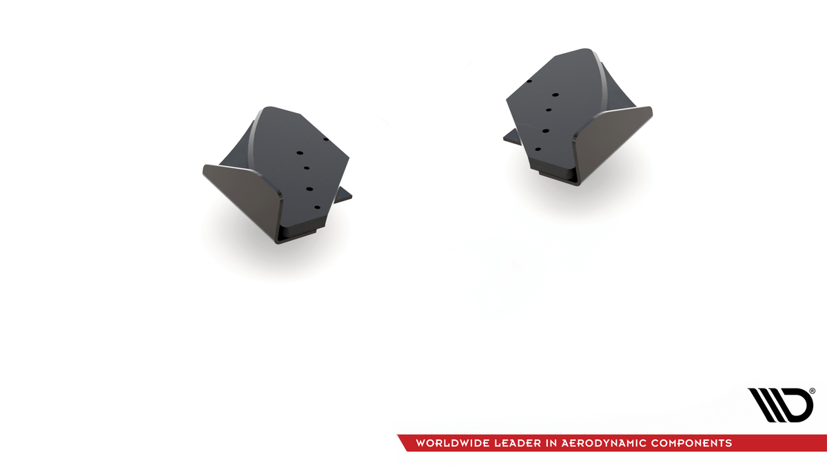 Maxton Design - Street Pro Heck Ansatz Flaps Diffusor + Flaps für VW Golf GTI Mk6 - Aerowerk.