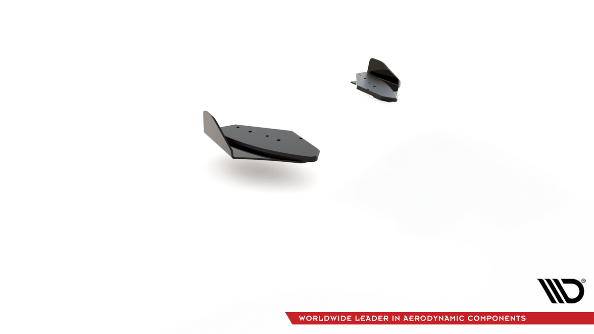 Maxton Design - Street Pro Heck Ansatz Flaps Diffusor + Flaps für VW Golf GTI Mk6 - Aerowerk.