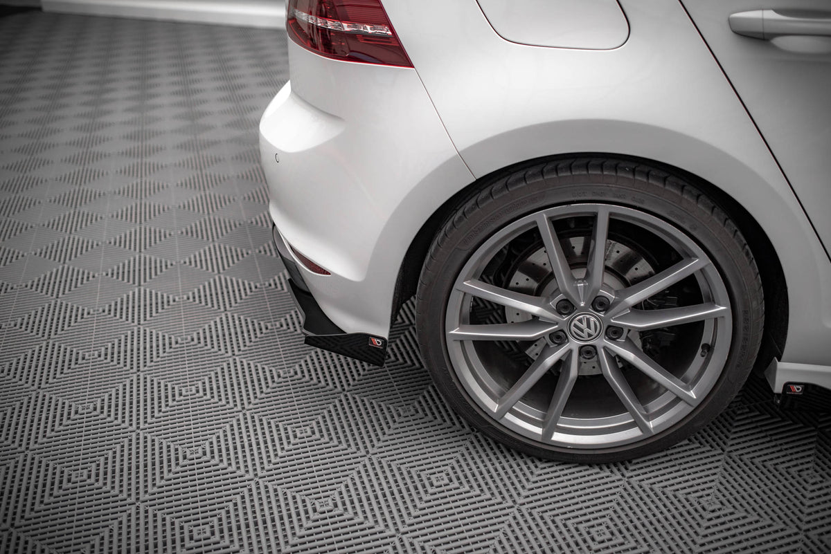 Maxton Design - Street Pro Heck Ansatz Flaps Diffusor + Flaps für VW Golf R Mk7 - Aerowerk.
