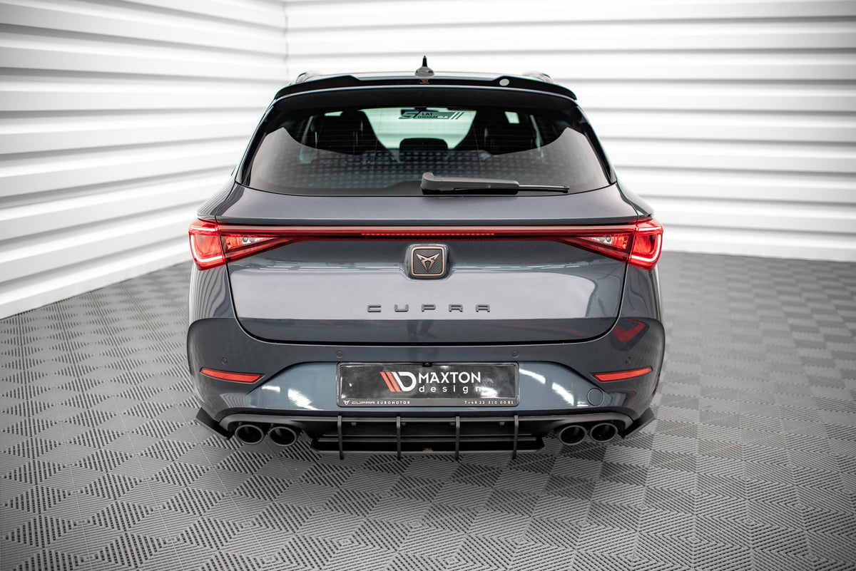Maxton Design - Street Pro Heck Ansatz Flaps Diffusor für Cupra Leon ST Mk1 - Aerowerk.