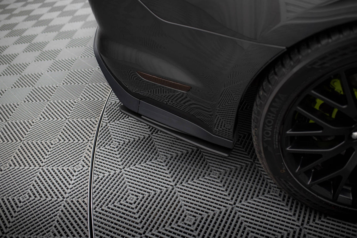 Maxton Design - Street Pro Heck Ansatz Flaps Diffusor für Ford Mustang GT Mk6 - Aerowerk.