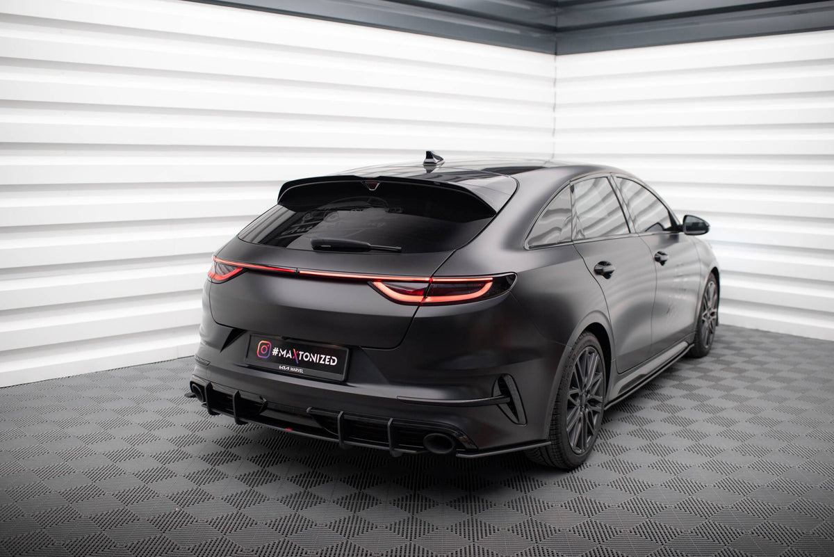 Maxton Design - Street Pro Heck Ansatz Flaps Diffusor für Kia Proceed GT Mk1 Facelift - Aerowerk.