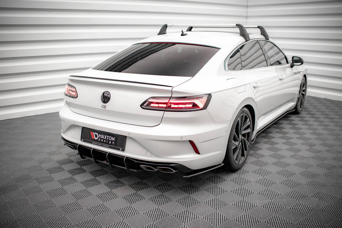 Maxton Design - Street Pro Heck Ansatz Flaps Diffusor für VW Arteon R - Aerowerk.