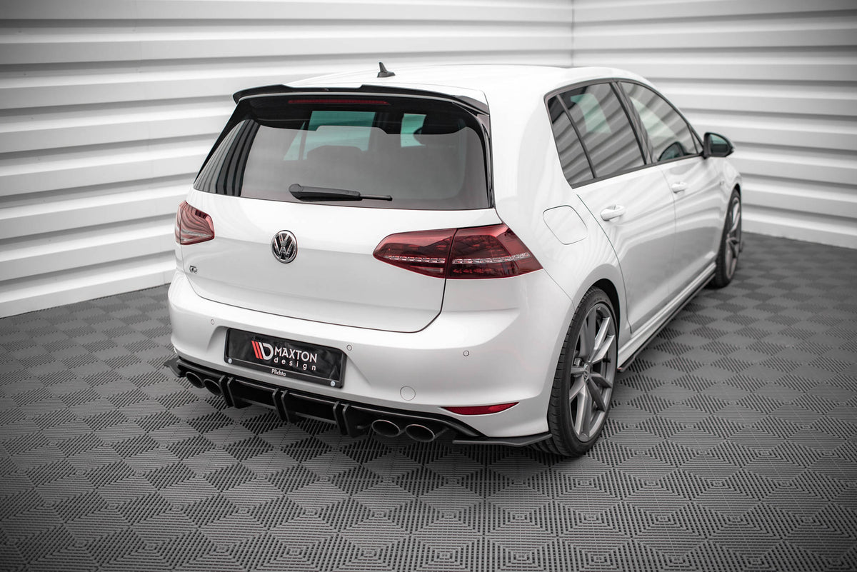 Maxton Design - Street Pro Heck Ansatz Flaps Diffusor für VW Golf R Mk7 - Aerowerk.