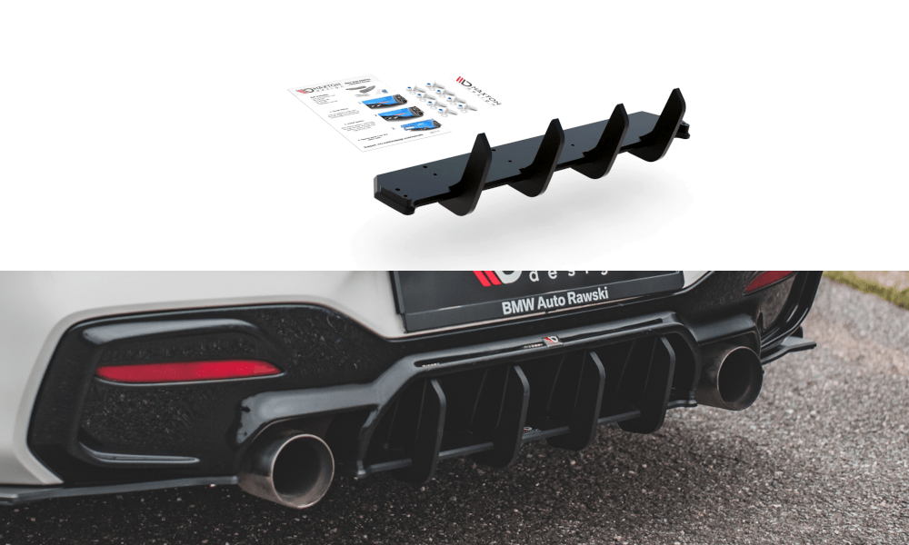 Maxton Design - Street Pro Heckschürze Diffusor V.4 für BMW M140i - Aerowerk.