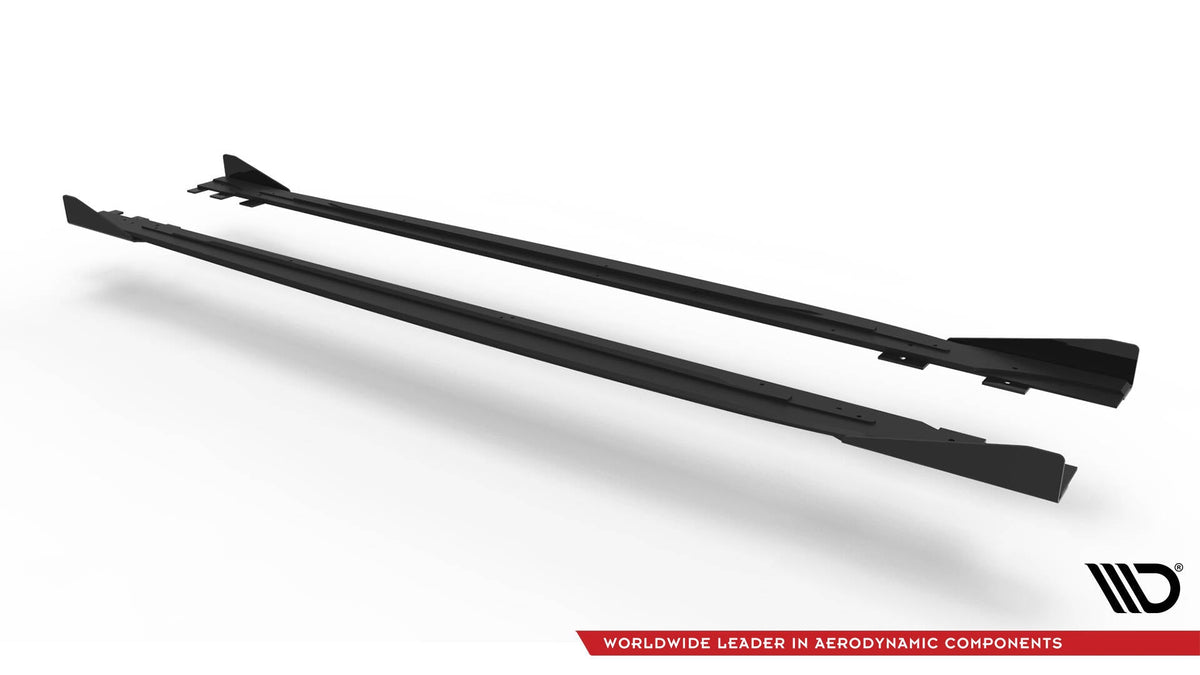 Maxton Design - Street Pro Seitenschweller Ansatz + Flaps für VW Scirocco R Mk3 - Aerowerk.