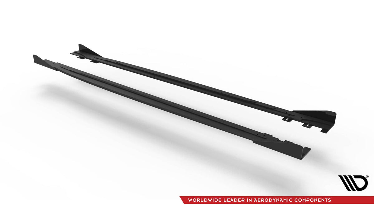 Maxton Design - Street Pro Seitenschweller Ansatz + Flaps für VW Scirocco R Mk3 - Aerowerk.