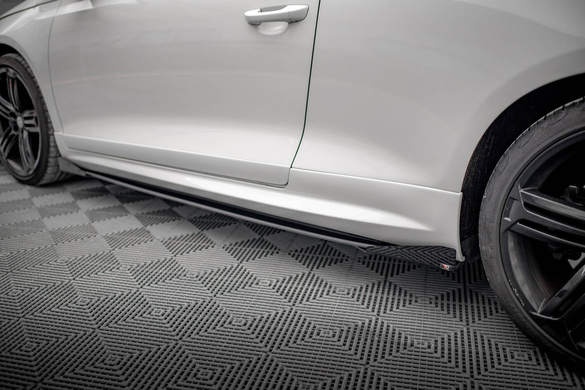 Maxton Design - Street Pro Seitenschweller Ansatz + Flaps für VW Scirocco R Mk3 - Aerowerk.