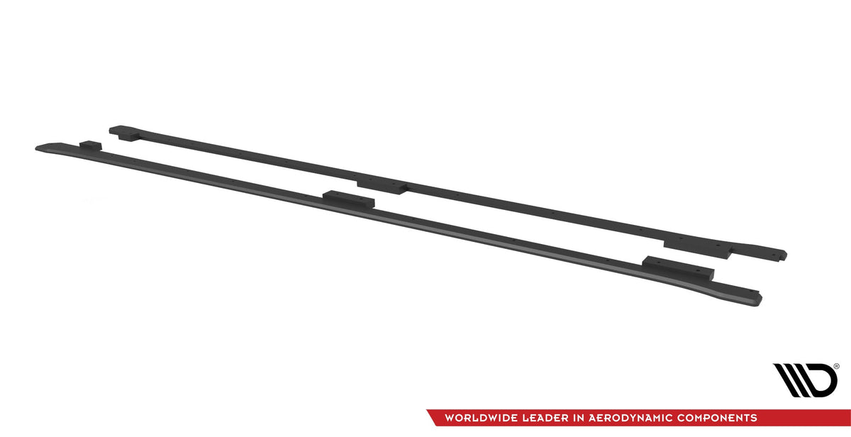 Maxton Design - Street Pro Seitenschweller Ansatz für Cupra Leon ST / Hatchback Mk1 / Mk1 Facelift - Aerowerk.
