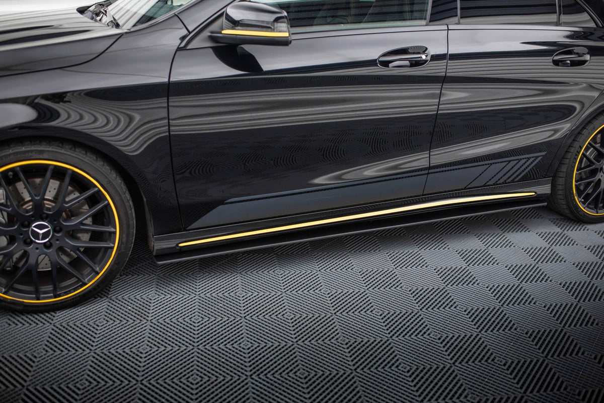 Maxton Design - Street Pro Seitenschweller Ansatz für Mercedes - AMG CLA 45 C117 Facelift - Aerowerk.