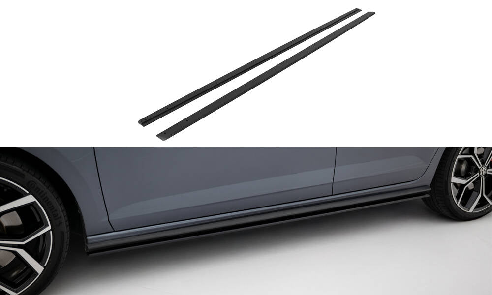 Maxton Design - Street Pro Seitenschweller Ansatz für VW Polo GTI Mk6 Facelift - Aerowerk.