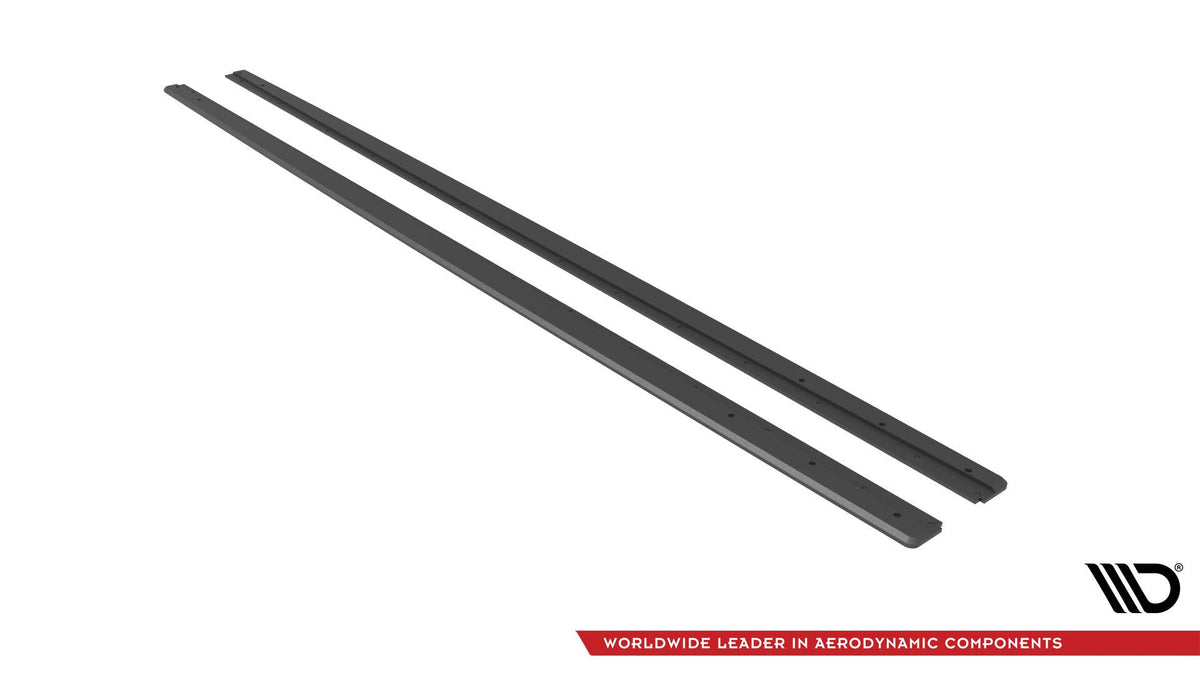 Maxton Design - Street Pro Seitenschweller Ansatz für VW Polo GTI Mk6 Facelift - Aerowerk.