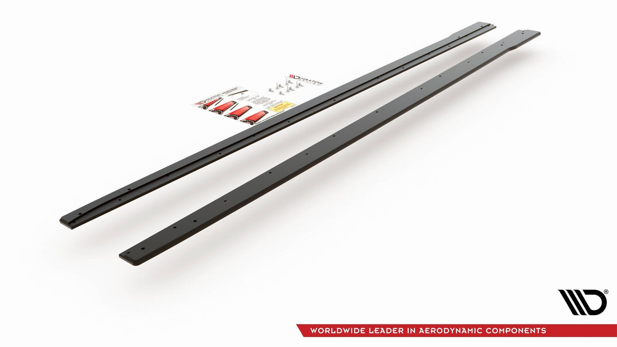 Maxton Design - Street Pro Seitenschweller Ansatz für VW Polo GTI Mk6 - Aerowerk.